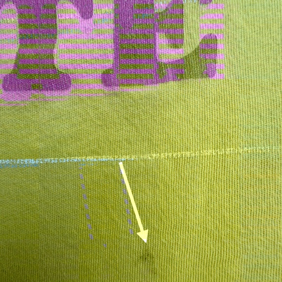 Y2K Victorias Secret PINK Save Gas Double Date Yellow T-Shirt Size S Cotton 2000 - Picture 4 of 7